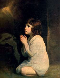 Joshua Reynolds, Samuel enfant